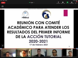 REUNIÓN CON COMITÉ ACADÉMICO