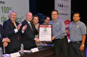 CERTIFICACIÓN ESPACIOS 100% LIBRE DE HUMO DE TABACO