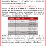 ENTREGA DE PLAYERA DE UNIFORMES CICLO 2017-2018