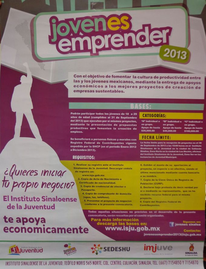 Jovenes Emprender 2013